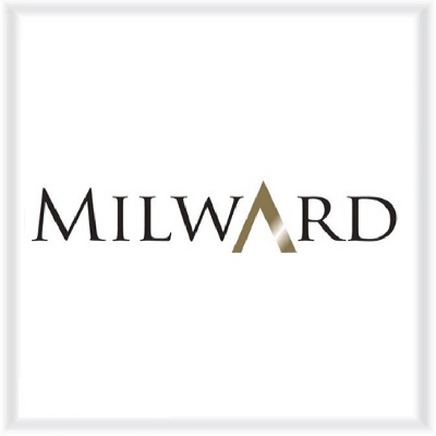 Milward blaue Verpackung